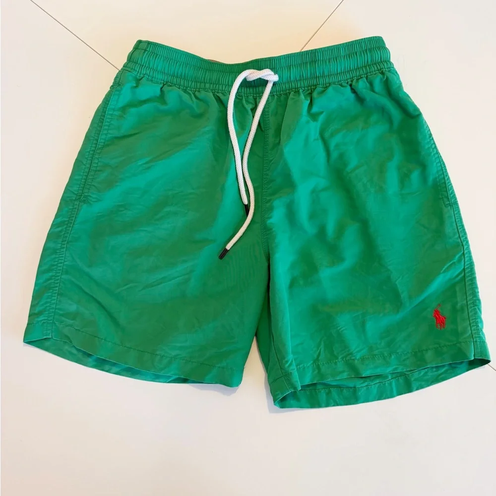 Polo Ralph Lauren Nylon Swim Suit Extra Small 24-27 waist w mesh lining Like New - Picture 2 of 10